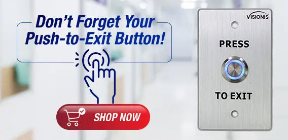 Push-to-exit buttons