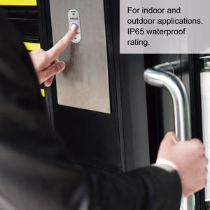 Push to exit button for outdoor applications. IP65 Waterproof - VIS-7036 Visionis