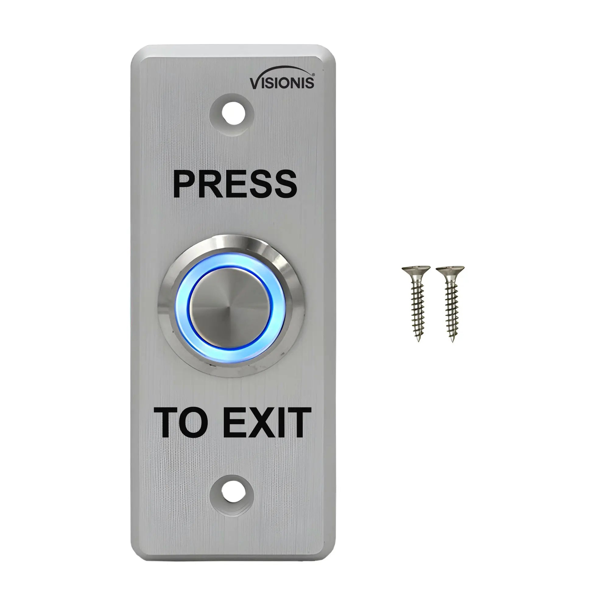 outdoor push to exit button for access control systems. VISIONIS VIS-7008 